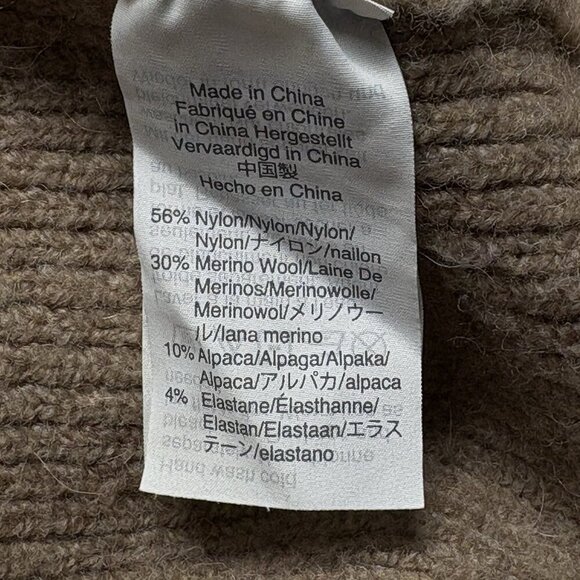 J CREW Women Longline Sweater Size XS Tan Double Breasted Cardigan Stylish 61-7 - Picture 6 of 10